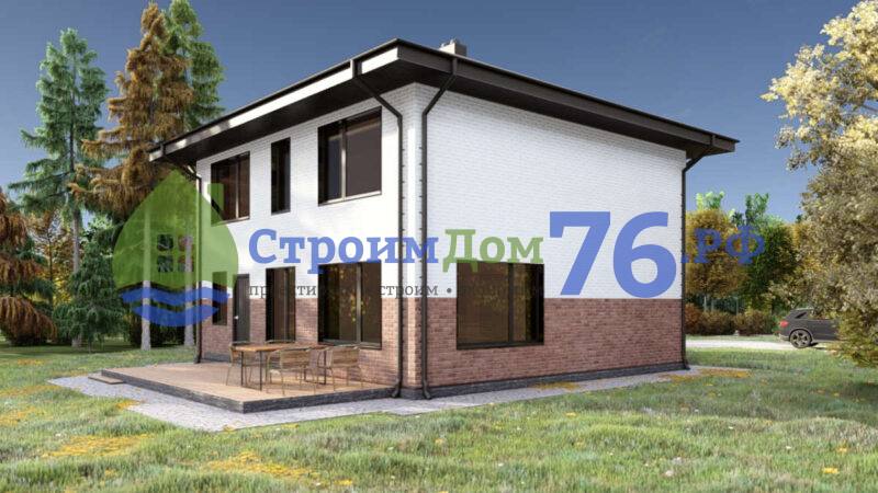 Проект двухэтажного дома СД-99 в Ярославле